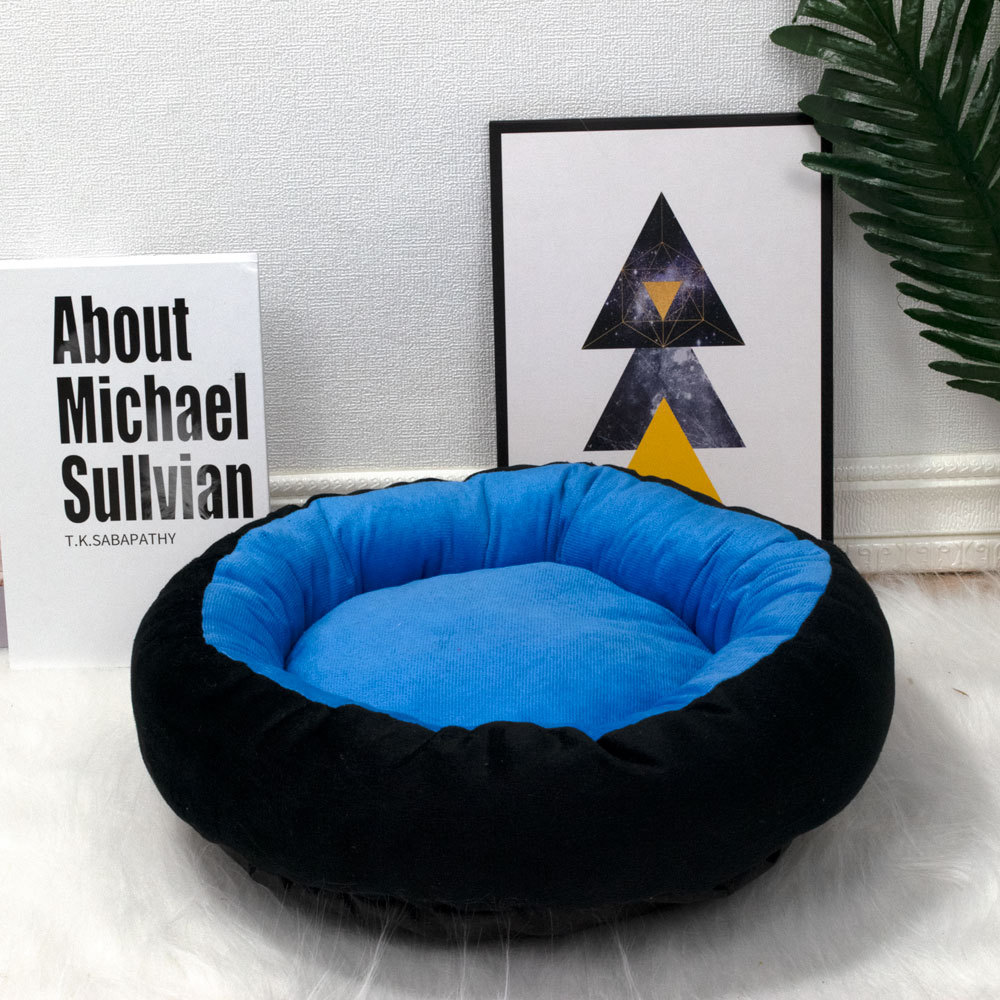 Breathable Octagonal Dog Bed with Plush Cushion