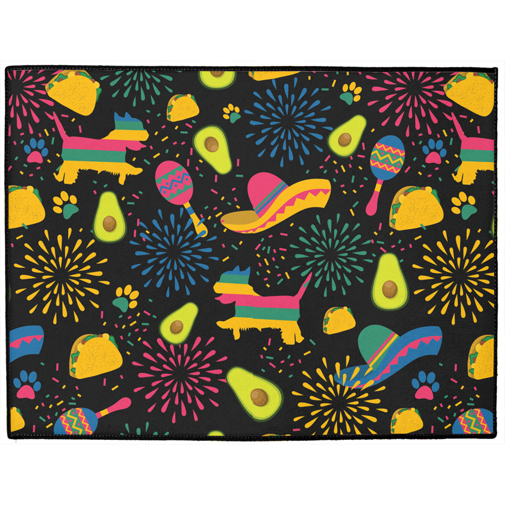 Taco Pawty Dog Mat