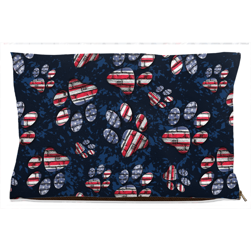 Patriotic Pup Dog Bed