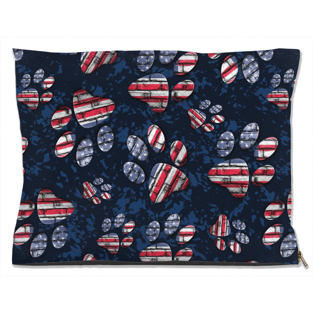 Patriotic Pup Dog Bed