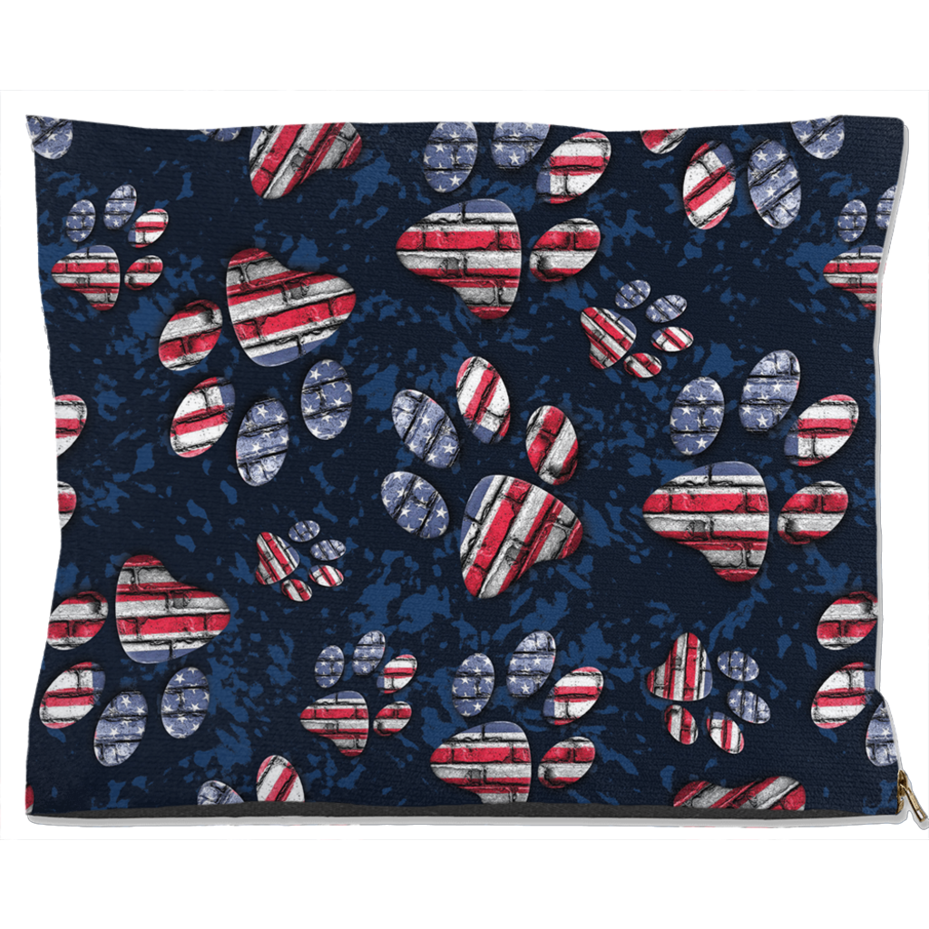 Patriotic Pup Dog Bed