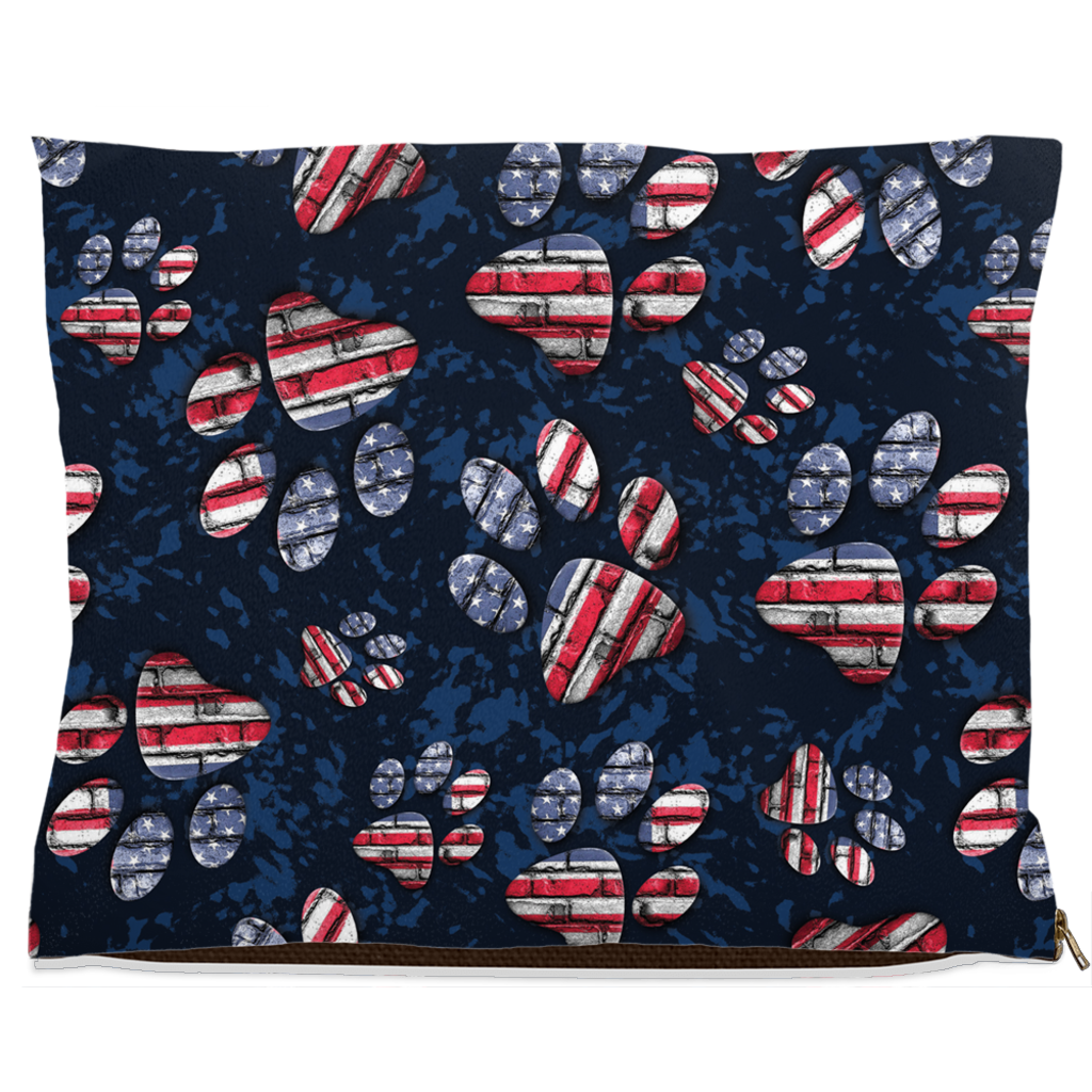 Patriotic Pup Dog Bed