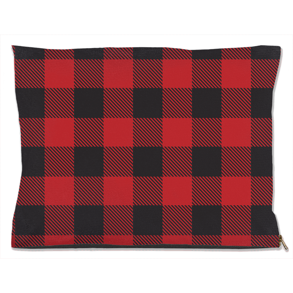 Buffalo Plaid Dog Bed