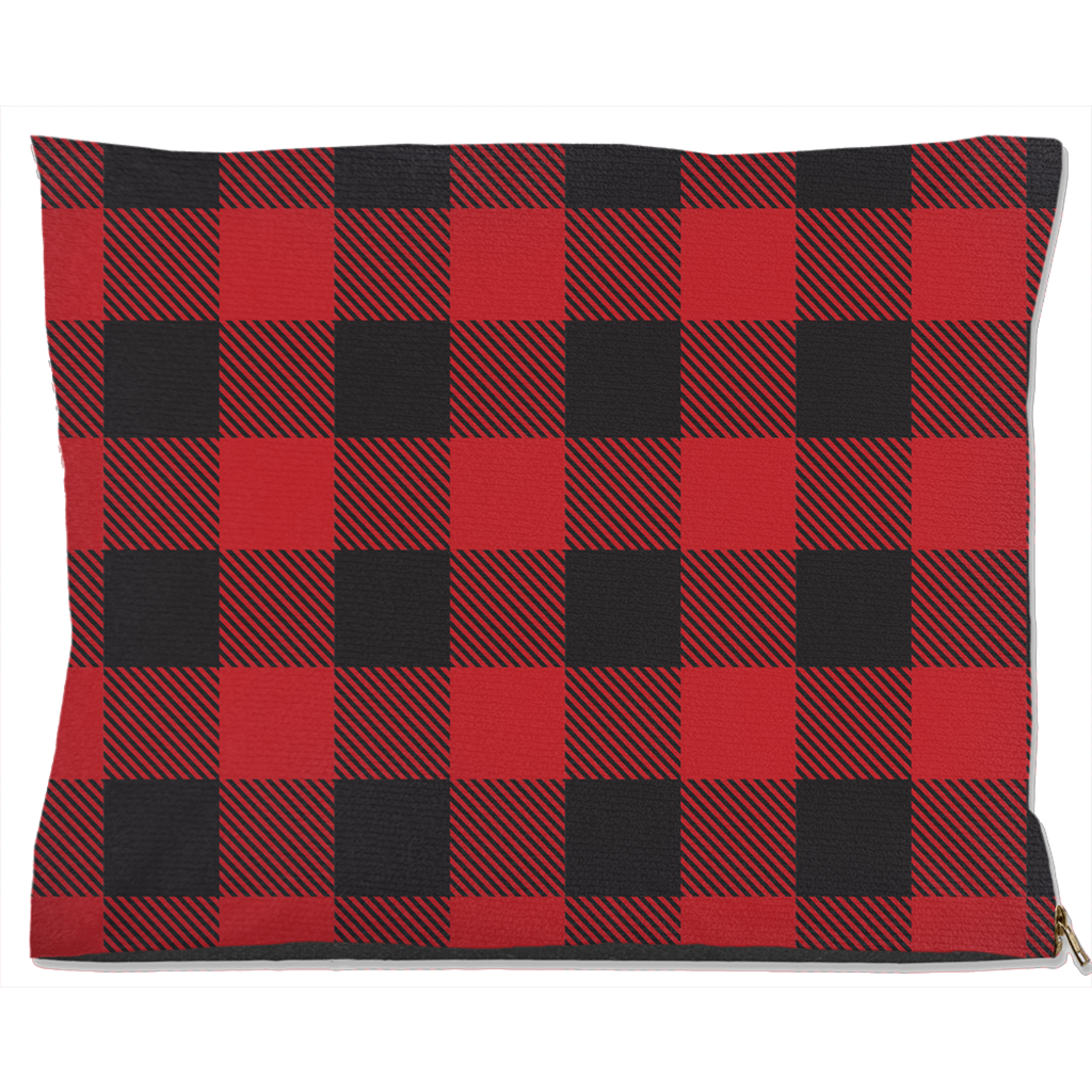 Buffalo Plaid Dog Bed
