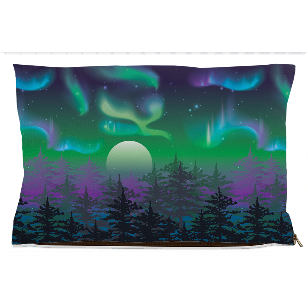 Northern Lights Dog Bed