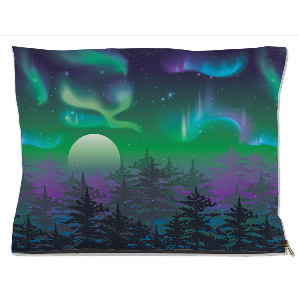 Northern Lights Dog Bed