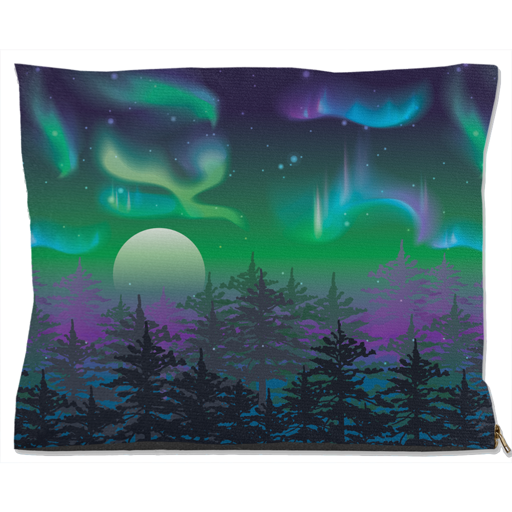Northern Lights Dog Bed