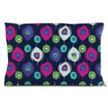 Peacock Splash Dog Bed