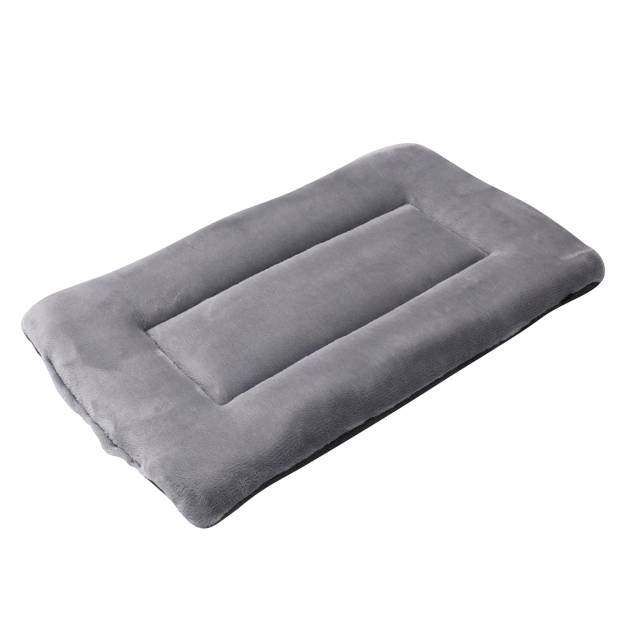 Dog Bed Plush Dog Crate Pad 22" x 13" Kennel Pad Machine Washable Entire Dog Crate Beds Double Sided Pet Bed
