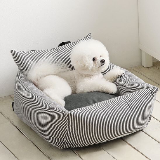 Portable Car Dog Bed with Safety Seat for Pets