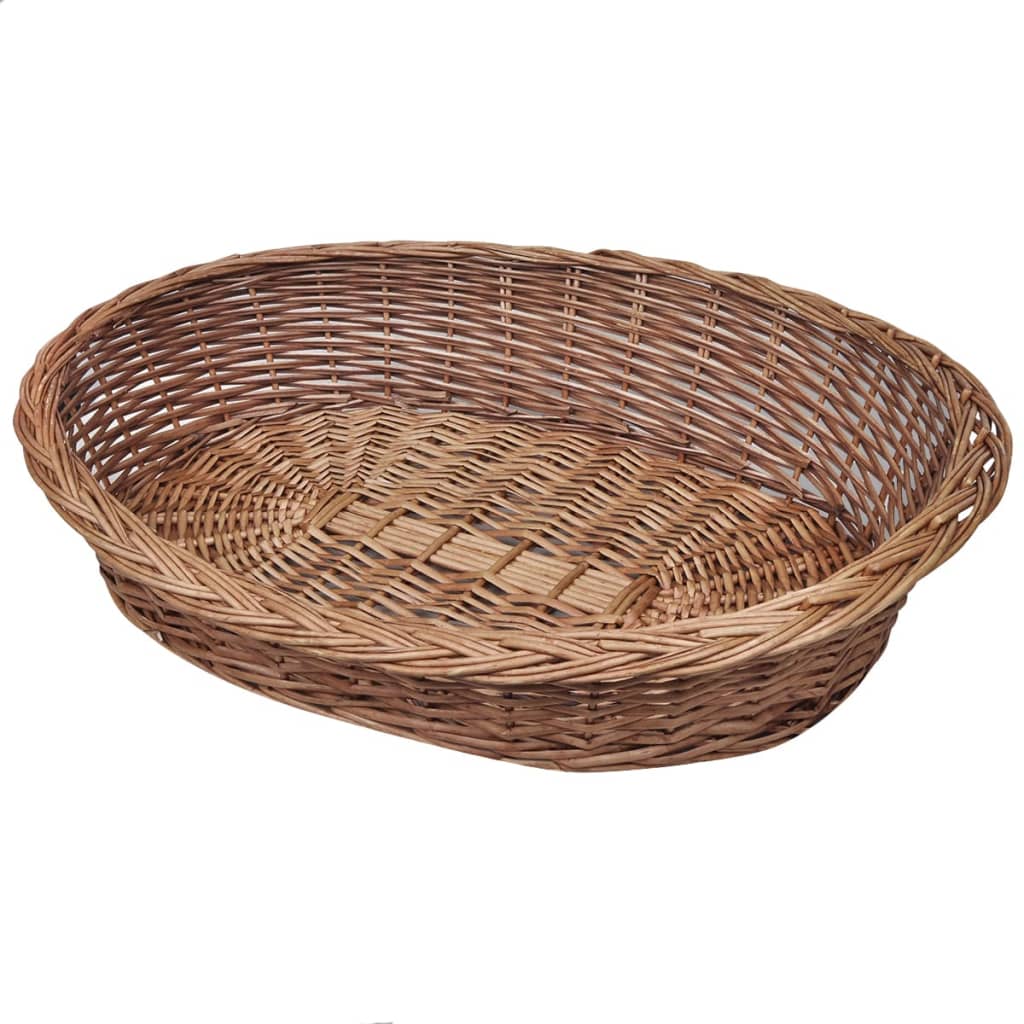 NNEVL Willow Dog Basket/Pet Bed Natural 90 cm