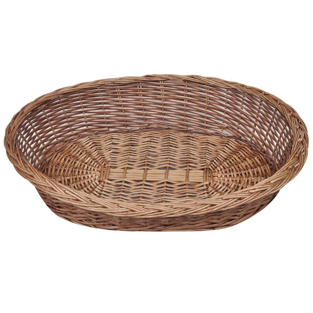 NNEVL Willow Dog Basket/Pet Bed Natural 90 cm