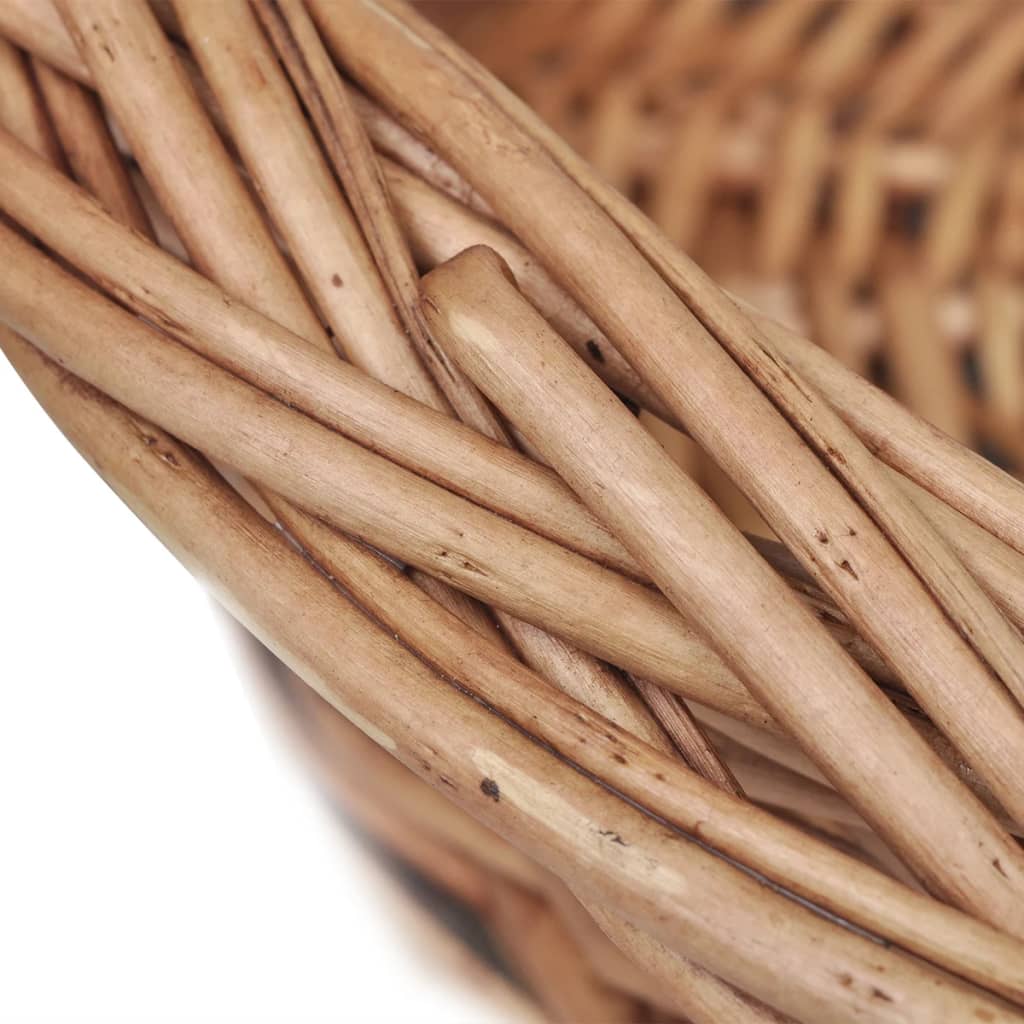 NNEVL Willow Dog Basket/Pet Bed Natural 90 cm