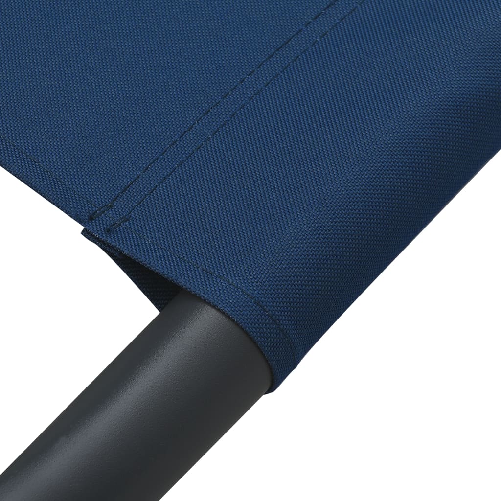 NNEVL Outdoor Lounge Bed Fabric Blue