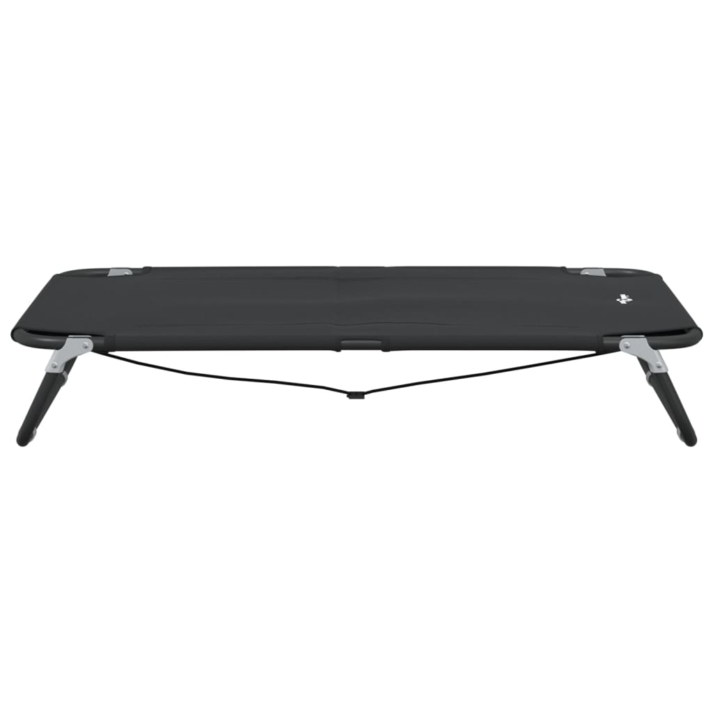 NNEVL Dog Bed Foldable Anthracite Oxford Fabric and Steel