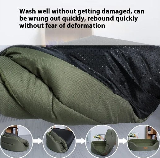 Polar Fleece Waterproof Dog Bed