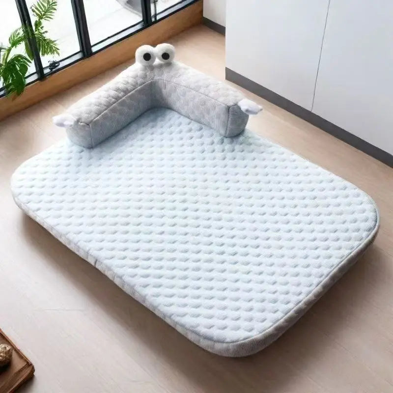Breathable Summer Dog Bed Mat for Heatstroke Prevention