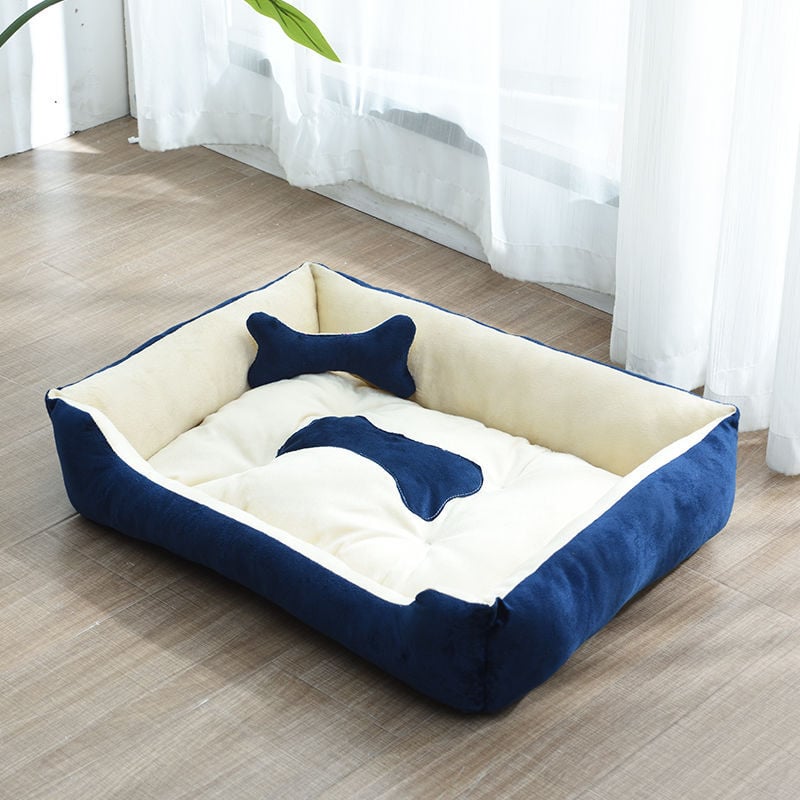 Four Seasons Golden Retriever Dog Bed and Mat