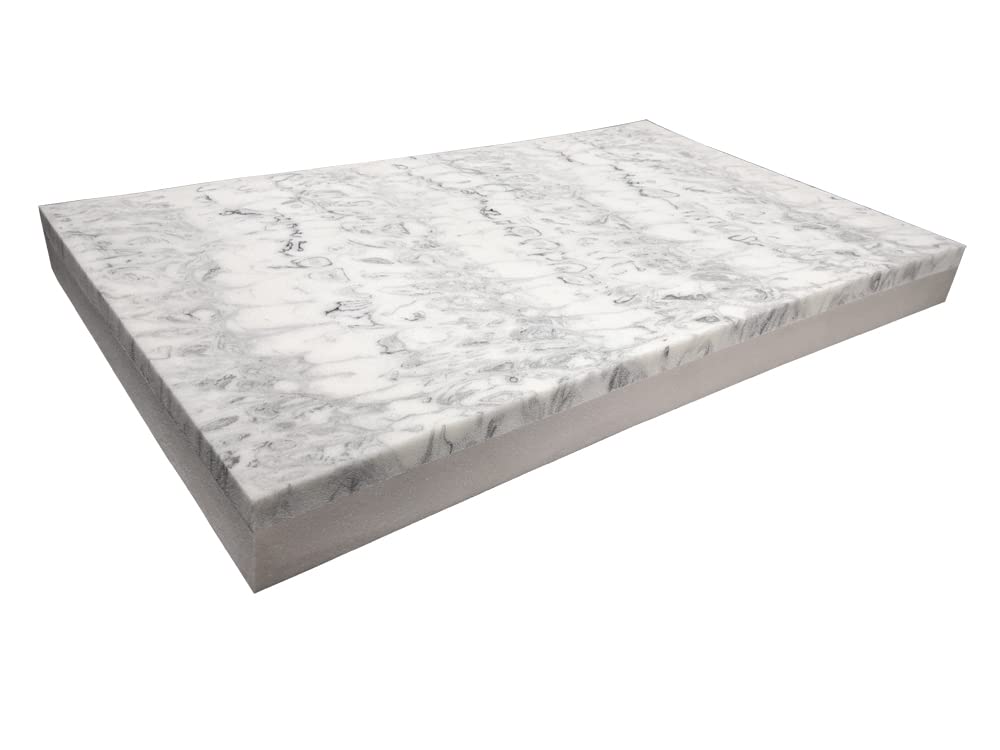 Pet Dog Bed Gel Infused High Density Memory Foam Pad (45x27x3 inches (2pack))