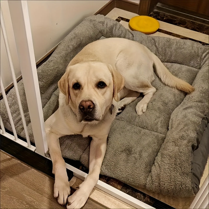 Extra-Large Plush Dog Sofa Bed with Non-Slip Base