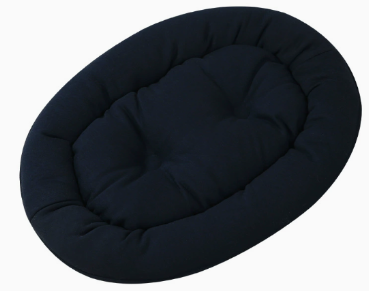 Premium Thick Plush Round Dog Bed for Fall/Winter