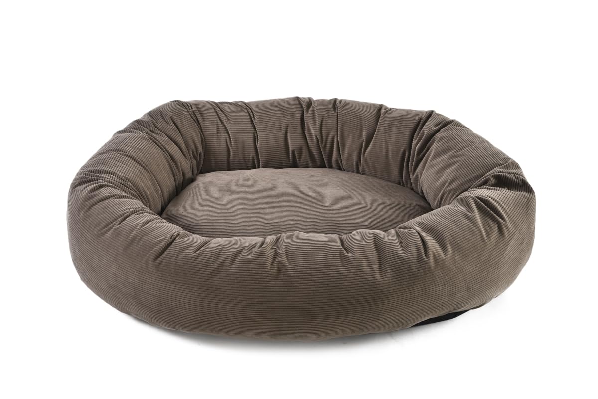 Max & Marlow Human Dog Bed Dog Couch Bed Washable Dog Bed Extra Large Size Dog Bed for Pets Taupe 40" L x 29" W x 9" Th