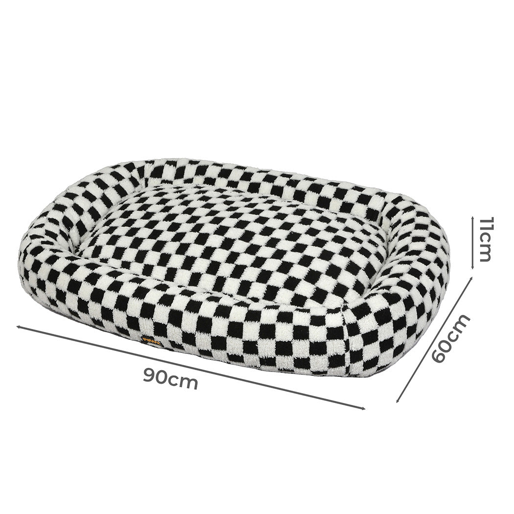 Pawz Dog Bed Calming Pet Plush Bed Soft Washable Bed