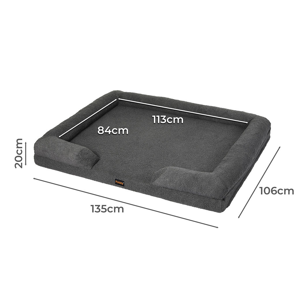 PaWz Memory Foam Pet Sofa Bed