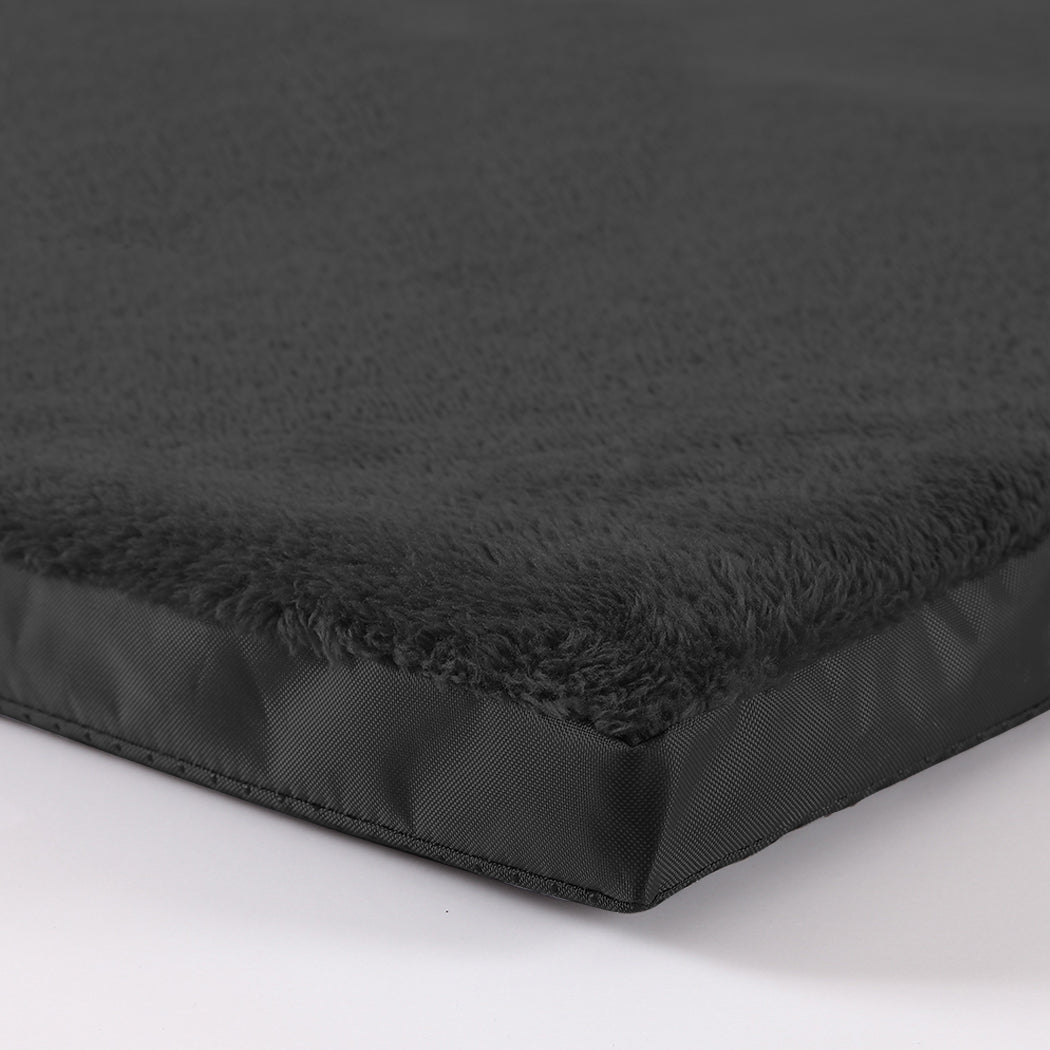 NNEIDS PaWz Pet Bed Foldable Dog Puppy Beds Black Medium