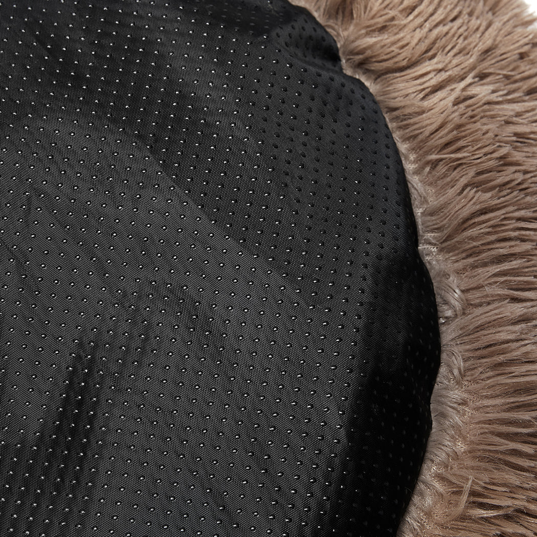 NNEIDS PaWz Pet Bed Mattress Dog Beds Bedding L Brown Large