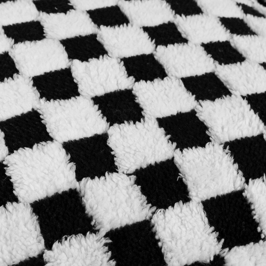 Pawz Pet Bed Plush Checkered Dog Bed Washable Cat Bed